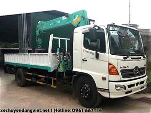 Xe tải HINO FG8JPSB gắn cẩu 6 tấn HKTC model HLC-7016S